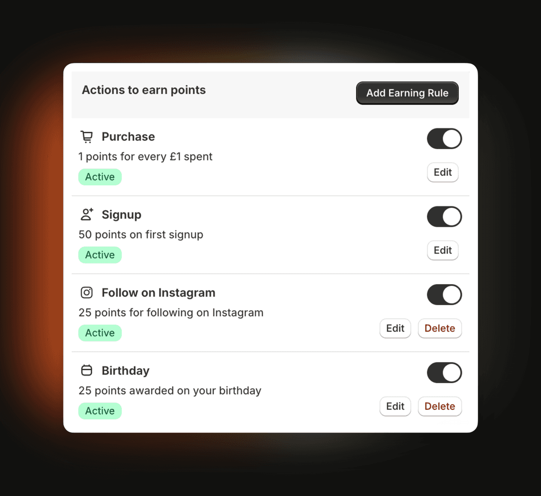 Loyalty Wizard Dashboard